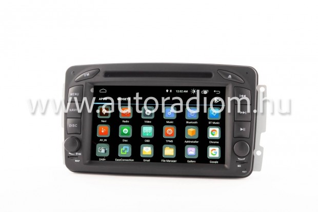 Új generáció igo navigációs fejegység Hifi Mercedes-Benz C-Class W203