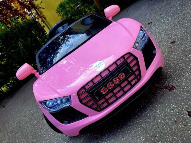 j gyerek elektromos Audi pink 6v 