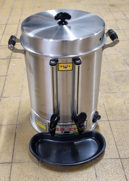 j inox 23l-es duplatartlyos 2csapos ital fz melegentart adagol