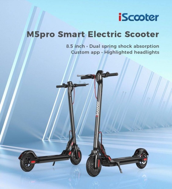 j iscooter M5Pro Elektromos Roller 350W