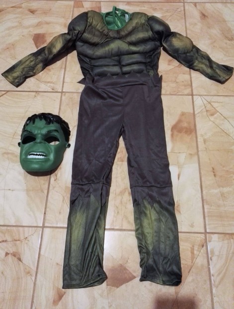 j izmostott Hulk gyerek jelmez tbb mretben