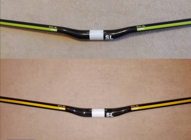 Új karbon kormány (3K,full carbon), riser.