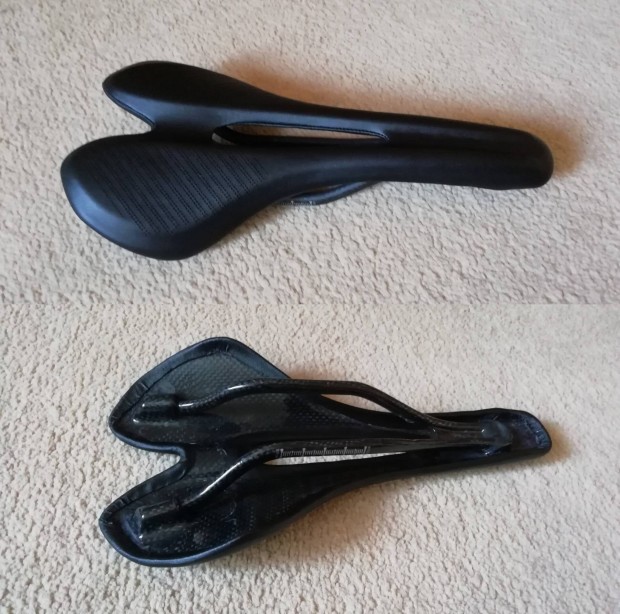 Új karbon nyereg (3K carbon).