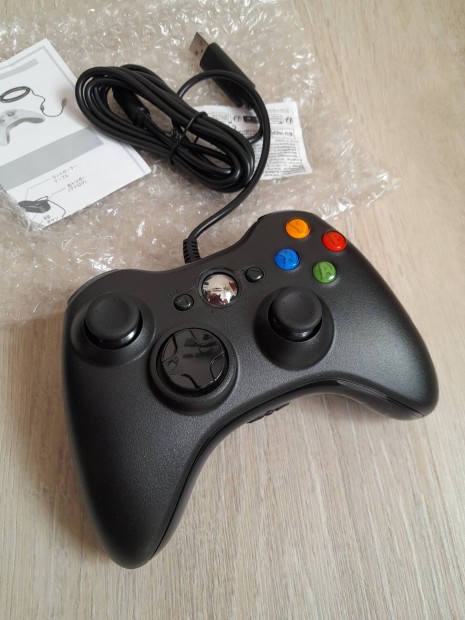j kontroller, joystick, gamepad Xbox 360 konzolhoz s PC-hez