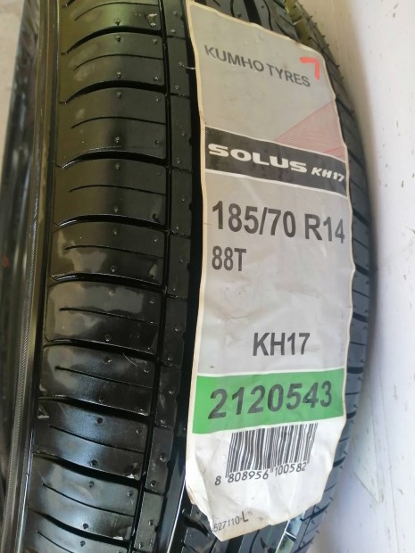 Új kumho 14coll nyári gumi párban