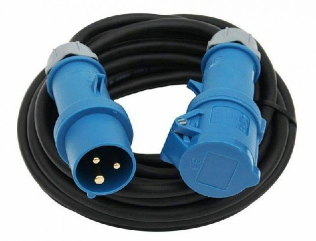j lakkocsi lakaut 20m csatlakoz kbel 230V CEE karavn adapter