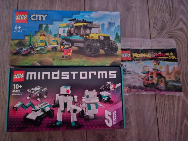j lego csomag Mindstorms 40413 City 40582 Monkie Kid 30341 elad!