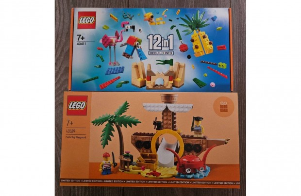 j lego csomag: 12 az 1-ben 40411 s Kalzhajs jtsztr 40589 elad!