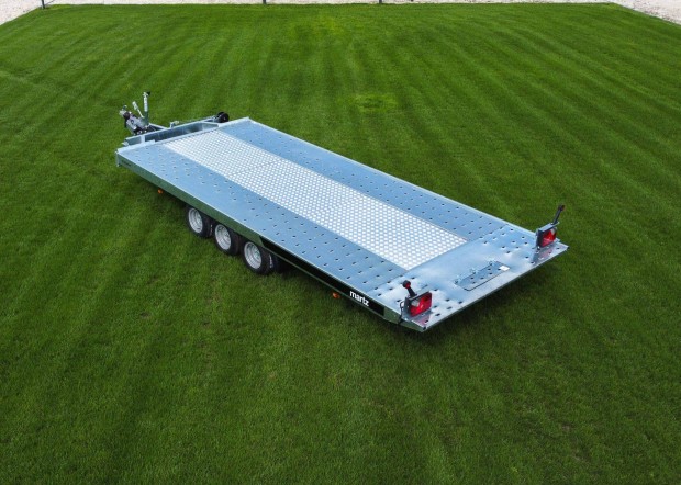 Új lengyel Martz GT Kippbar 480 /3500 kg/ autószállító utánfutó