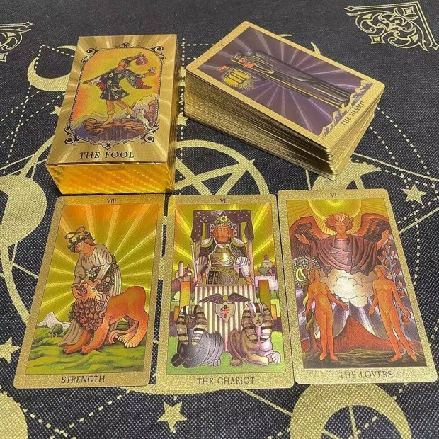 j lzernyomott vzll tarot krtya csomag