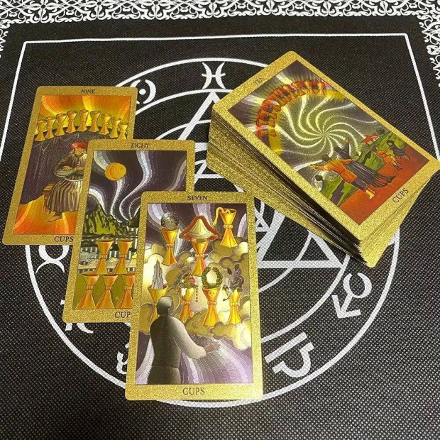 j lzernyomott vzll tarot krtya csomag