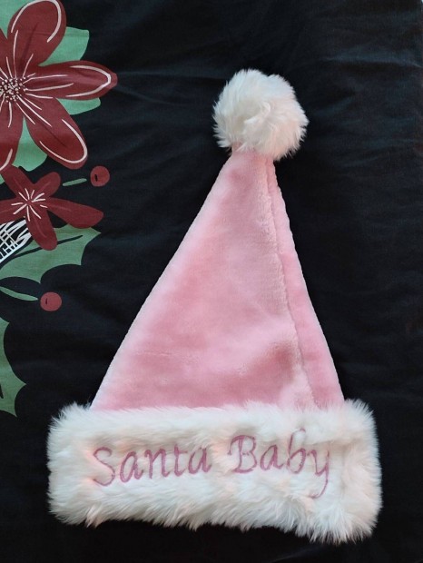 j mikuls sapka Santa Baby felirattal