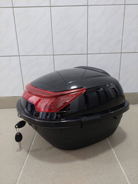 Új motoros doboz fixen rögzíthető kb 30 L háttámla