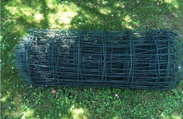 Új műanyag bevonatos kerítés 20m