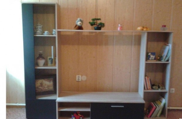 j nappali fal btor vitrin tv szekrny polc 220cm