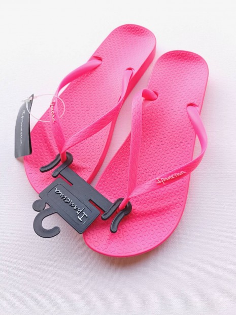 j neon pink Ipanema flip-flop papucs 41 