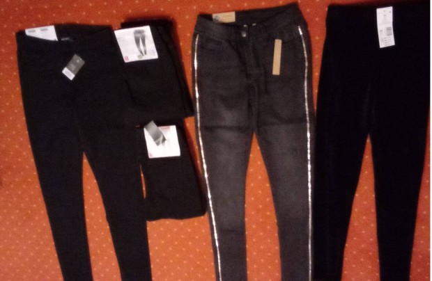 j ni lny jeggings brsony leggings sztreccs farmer nadrg 34 XS 146