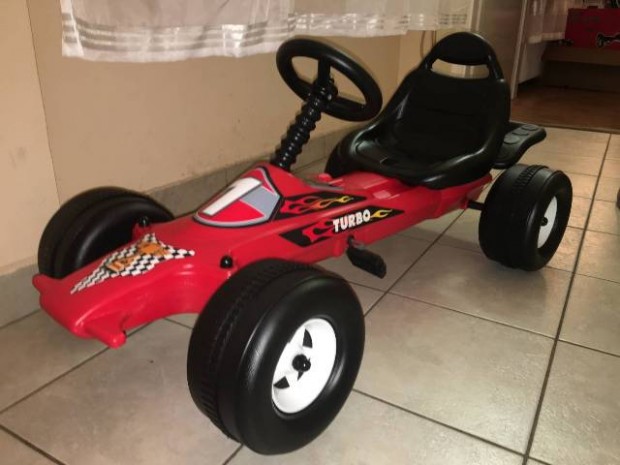 Új pedálos gyermek gokart F1 -es kisautó gyerekeknek