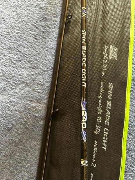 j perget szett - L&K 240cm 10-30g Spinblade + Wizard Edge 4000 ors