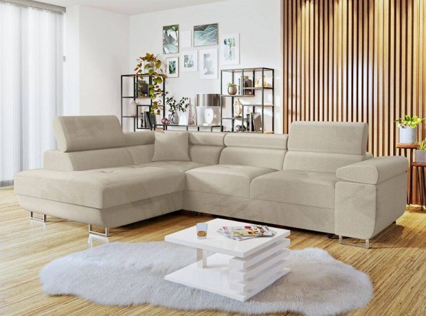 Új relax kanapé, sarokkanapé, ülőgarnitúra outlet áron (ágyazható)