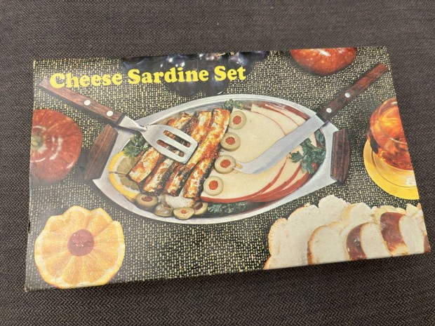 j retro ritkasg sajt s szardnia szett 1970-es vekbl bontatlan 