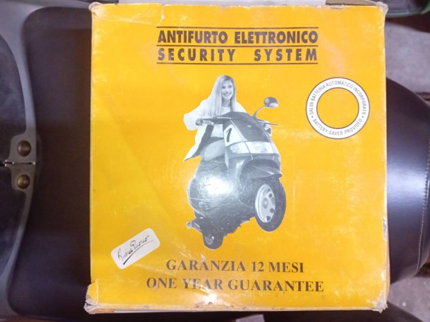 j riaszt rendszer robogkhoz (piaggio, Aprilia, stb...) 