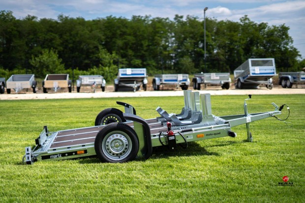 Új süllyeszthető Martz GP quad- és motorszállító utánfutó 1.049.000 Ft