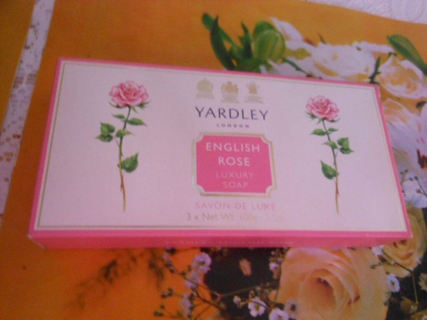 j szappan Yardley London English Rose Luxury 3dbos