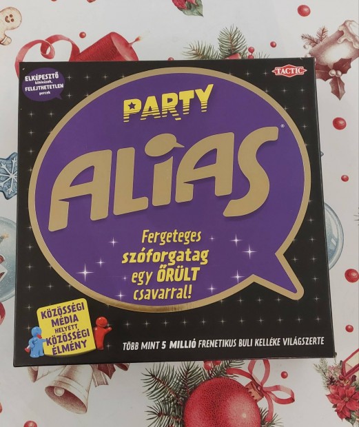 Új társasjáték Alias party