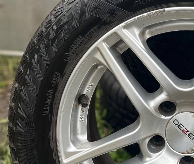 j tligumi szett hasznlt alufelnin