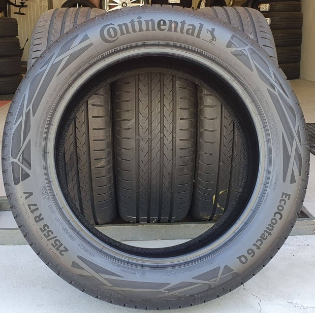 Új/teszt Continental Ecocontant 215/55 R17 nyári gumi 4db 2022. /G397