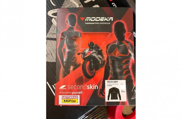 Új tesztgyőztes Német motoros aláöltöző felső !