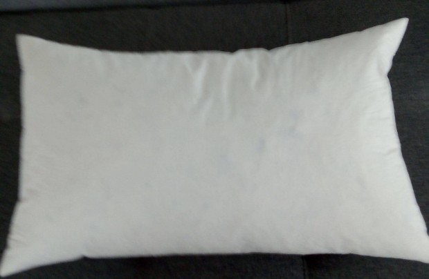 Új tollpárna, fél párna. 40 x 65 cm