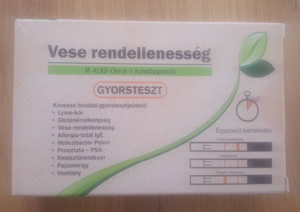 j vese rendellenessg gyorsteszt