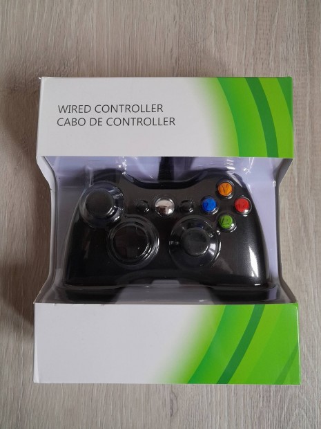 j vezetkes kontroller, joystick Xbox 360 konzolhoz s PC-hez