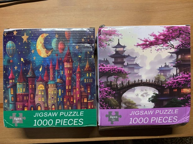 �jabb 1000 db-os puzzlek elad�k