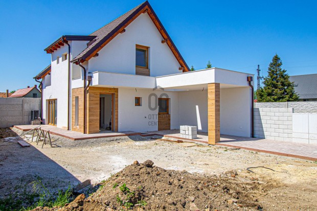 Újépítésű, 90,26 m2- es ikerház Kapuváron