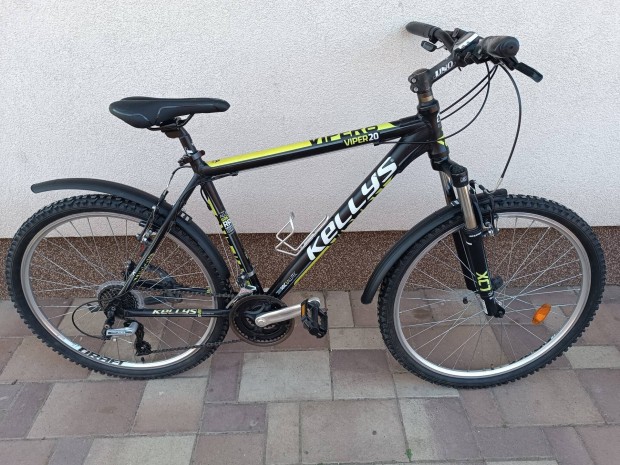 Újgumis Kellys 26" L alu vázas Mtb gyerek kerékpár