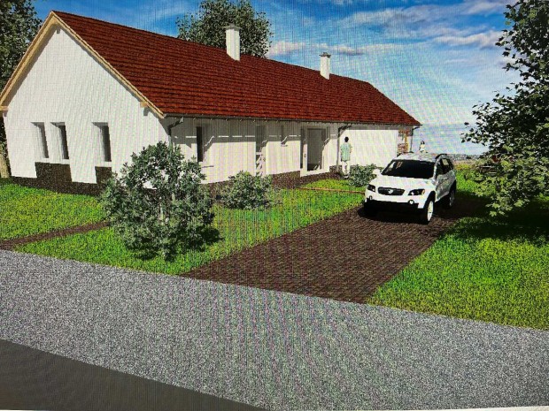 �jonnan �p�l� h�romszob�s ikerh�z f�l kulcsrak�szen elad�