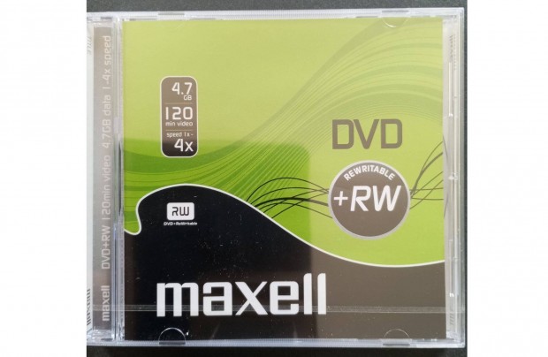 jrarhat DVD Maxell lemez manyag tokban j bontatlan