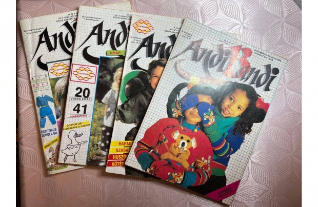 jsg - Andibandi gyerekdivat magazin 89-90-es vfolyam