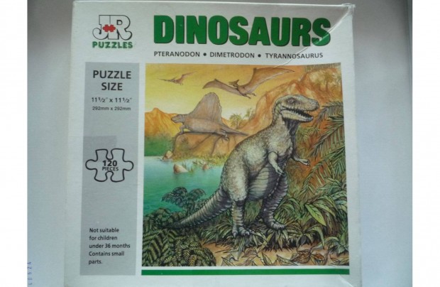 jszer 120 darabos Dinosaurs puzzle