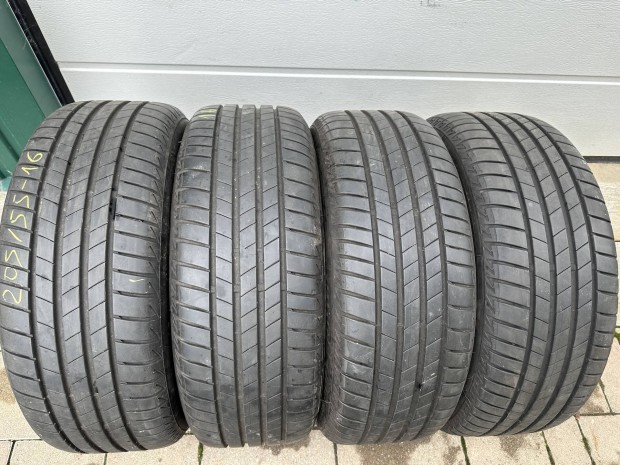 jszer 205/55 R16 7mm Bridgestone Turanza T005 nyri gumi elad! 