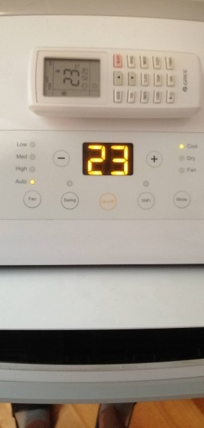 Újszerű 3,5 kw-os Gree mobilklíma