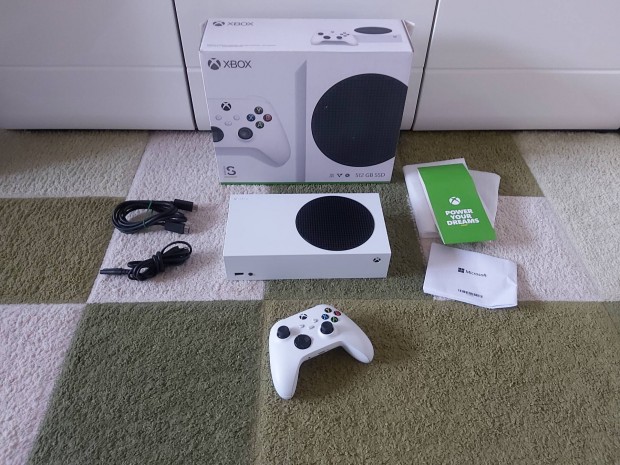 jszer llapot Xbox Series S Dobozban Tartozkaival 