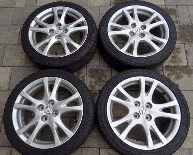 Újszerű Alu felni 16" 4x100 ET50 Mazda 2-höz