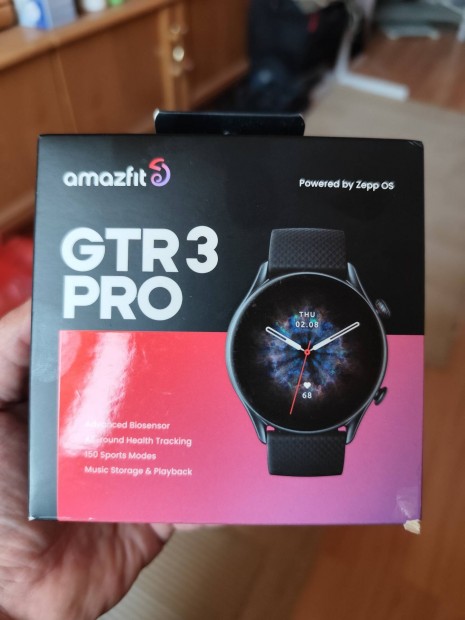 jszer Amazfit GTR 3 Pro okosra fekete elad