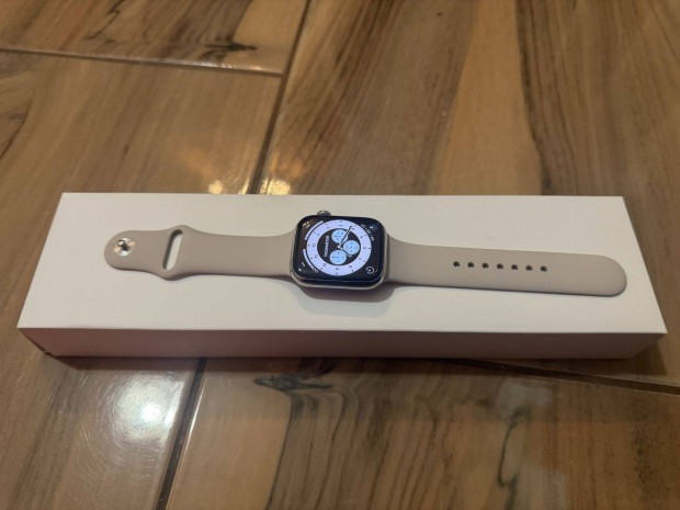 jszer Apple Watch Series 7 45mm Stainless Steel, 99% akku