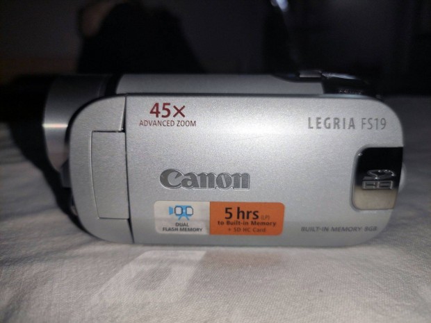 jszer Canon Legria FS19 digitlis videokamera kamera fnykpez