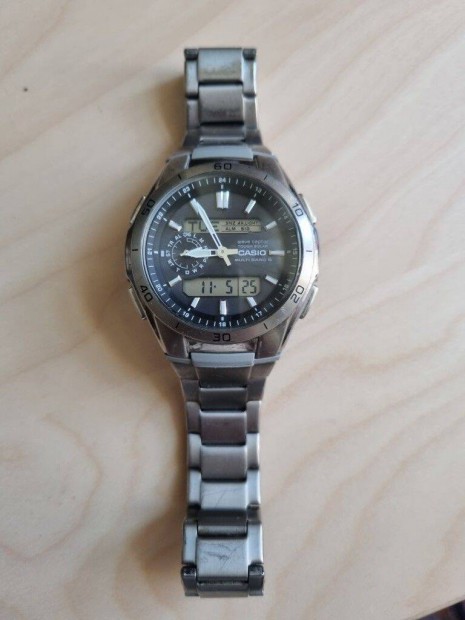 jszer Casio Wva-M650TD-1AER Wave-Ceptor/Tough-Solar karra